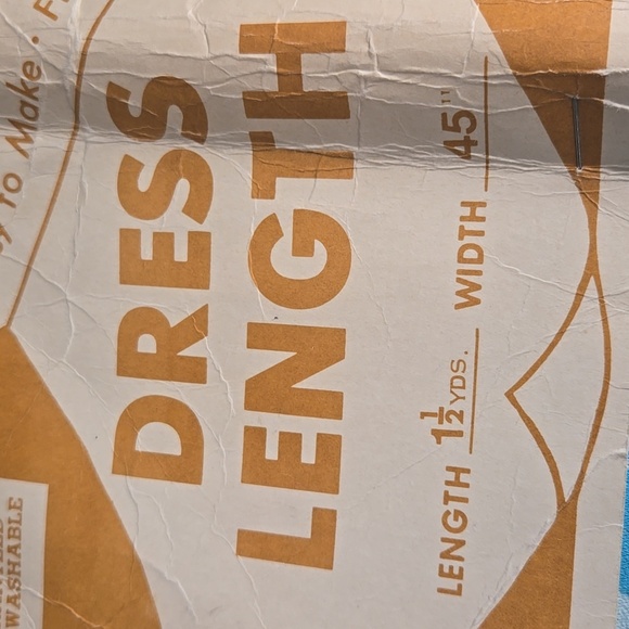 Vintage Fabric - 1.5 yards x 45in - Picture 7 of 7